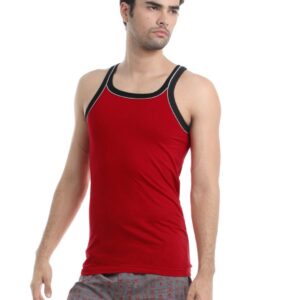 Chromozome Men Red Innerwear Vest