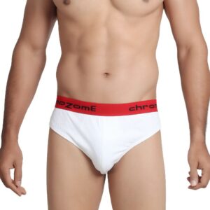 Chromozome Men White Briefs