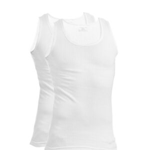 Chromozome Men White Pack of 2 Innervests