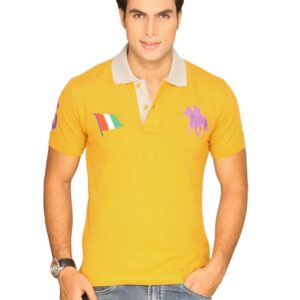 Classic Polo Men's Swiss Yellow T-shirt