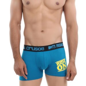 Crusoe Men Blue Boxer Briefs