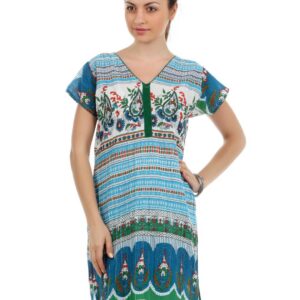 Diva Women Blue Kurta