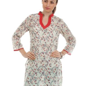 Diva Women Cream Kurta