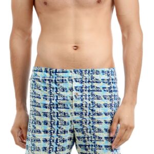 Do U Speak Green Men Blue Shorts