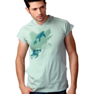 Do u speak green Men Blue T-shirt
