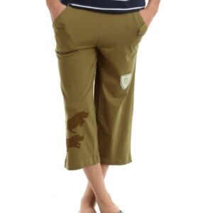 Do u speak green Men Brown 3/4th Pant