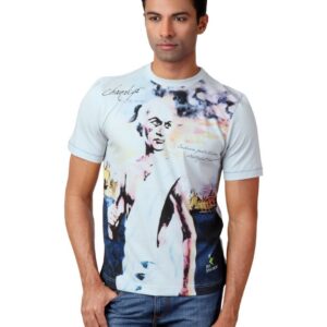 Do u speak green Men Printed Grey T-shirt