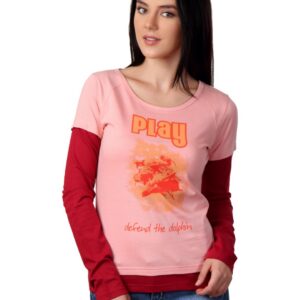 Do u speak green Women Pink T-shirt