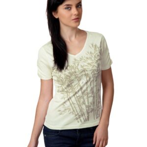 Do u speak green Women Printed Cream T-shirt