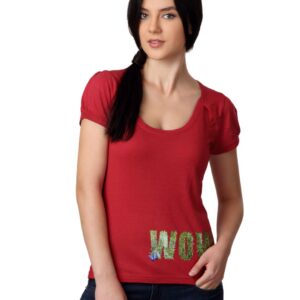 Do u speak green Women Red T-shirt
