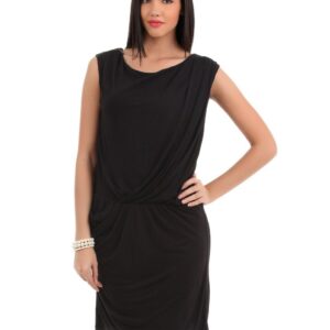 Elle Women Black Sheath Dress