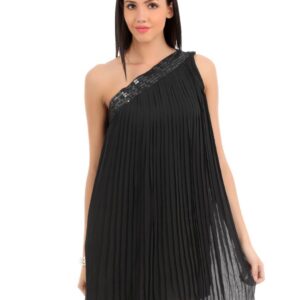 Elle Women Black Dress