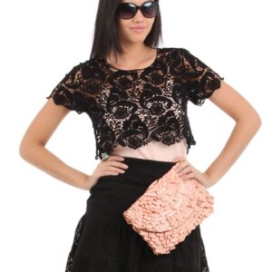 Elle Women Black Top