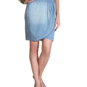 Elle Women Blue Skirt