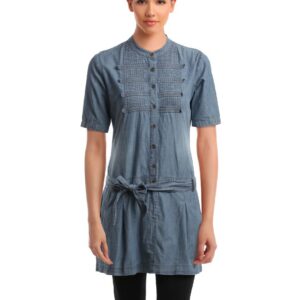 Elle Women Blue Tunic