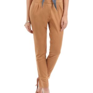 Elle Women Brown Trousers