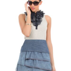 Elle Women Grey Top