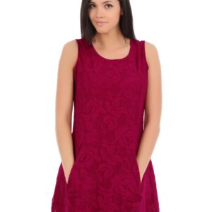 Elle Women Red Dress