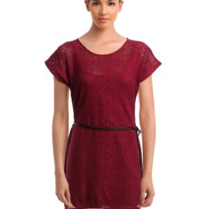 Elle Women Red Tunic