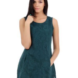 Elle Women Teal Dress