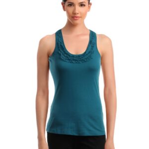 Elle Women Teal T-shirt