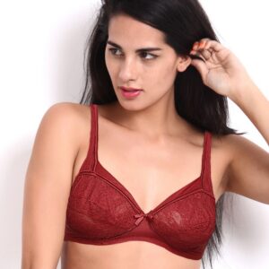Enamor Maroon Bra FB06