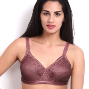 Enamor Brownish Pink Full Figure Bra FB09