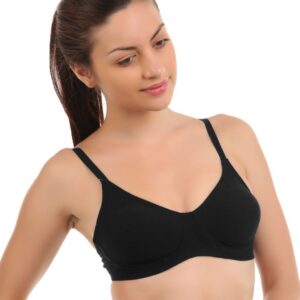 Enamor Women Black Bra