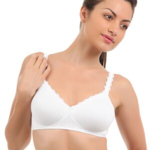 Enamor Women White Bra
