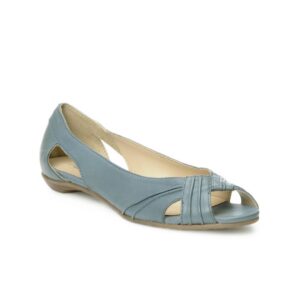 Enroute Women Bluish Grey Flats