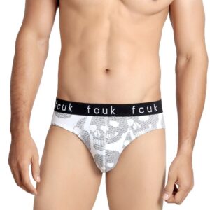 FCUK Underwear Men White & Black Brief