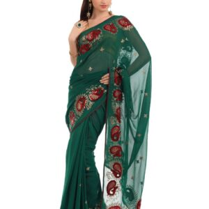 FNF Green Wedding Collection Sari