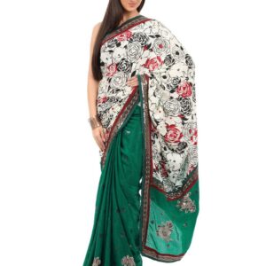 FNF Green Wedding Collection Sari