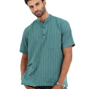 Fabindia Men Blue Kurta