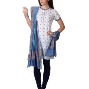 Fabindia Women Blue Dupatta