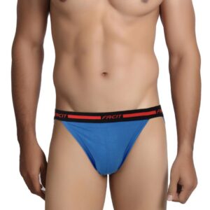 Facit Men Blue String Bikini Briefs