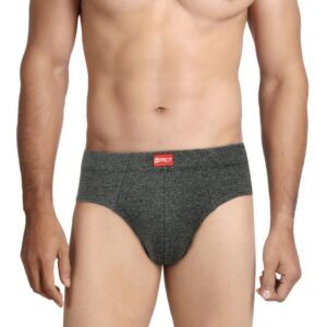 Facit Men Charcoal Comfort Briefs