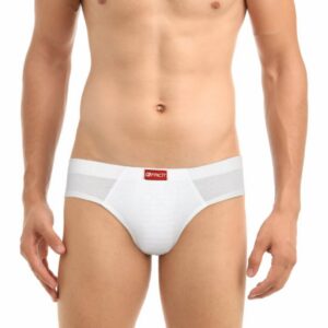 Facit Men Pack of Two White Mid-Rise Briefs