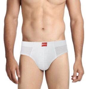 Facit Men White Comfort Briefs