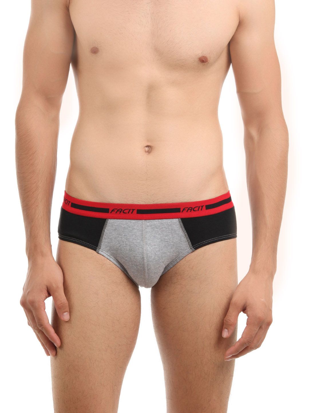 Facit Men Grey Brief