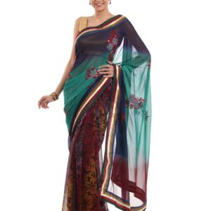 FNF Multi Coloured Sari