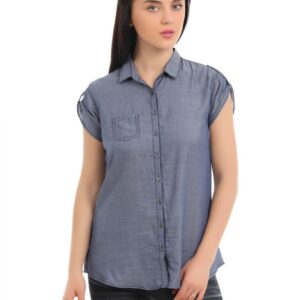 Femella Women Blue Shirt
