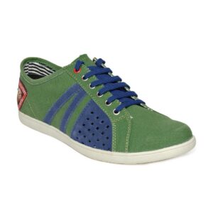 Flying Machine Men Green Shoes