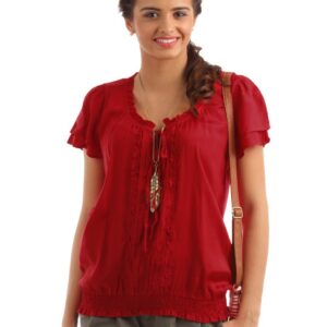Forever New Women Red Top