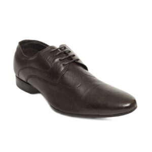 Franco Leone Men Dark Brown Formal Shoes