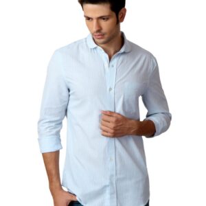 French Connection Men Light Blue Shirt
