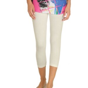 French Connection Women Cream Leggings