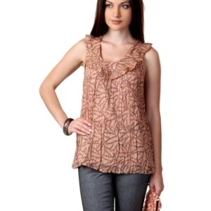 French Connection Women Brown top