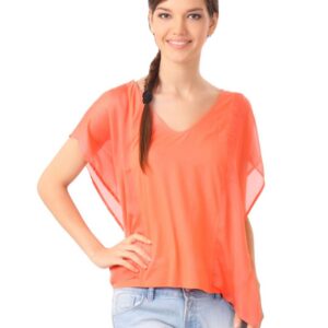 French Connection Women Peach Top