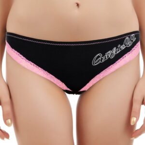 Garfield Women Black String Briefs